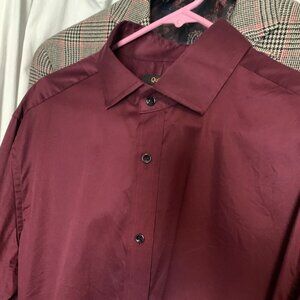 Quince Organic Cotton Stretch Twill Dress Shirt XL